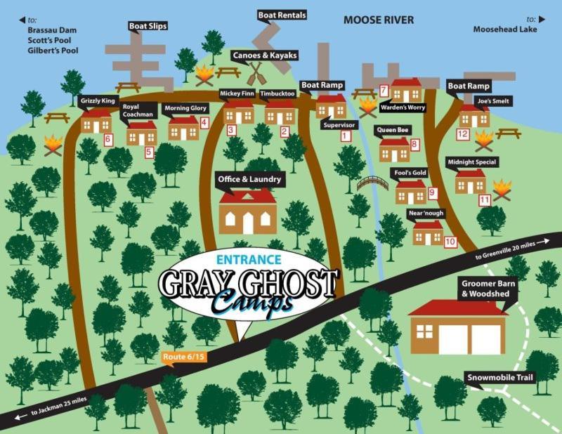 Gray Ghost Camps Hotel Rockwood Стая снимка